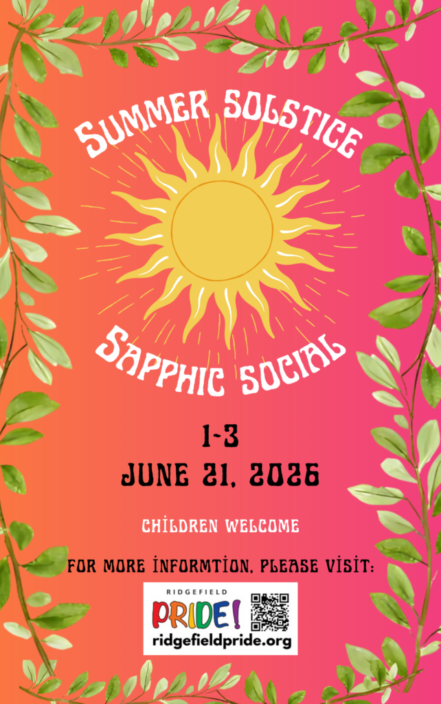 Sapphic Social June 21, 2026, 1-3pm