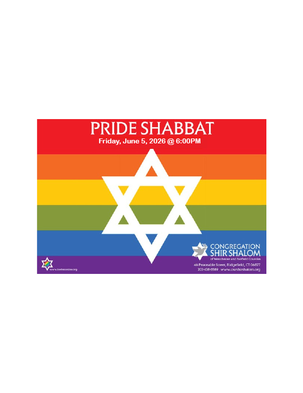 Pride Shabbat at Congregation Shir Shalom